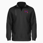 ALBA-GOLDEN HIGH SCHOOL PANTHERS BSN SPORTS Men's Cotton Rich Fleece 1/4 Zip Front Thumbnail