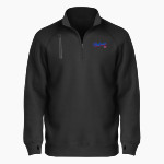 ARKOMA HIGH SCHOOL MUSTANGS <span class="pdp-name-mascot">ARKOMA MUSTANGS</span> BSN SPORTS Men's Cotton Rich Fleece 1/4 Zip Front Thumbnail