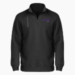 Rolling Meadows Mustangs <span class="pdp-name-mascot">Rolling Meadows High School Mustangs</span> BSN SPORTS Men's Cotton Rich Fleece 1/4 Zip Front Thumbnail
