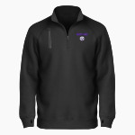 Shell Bank Brigade <span class="pdp-name-mascot">Shell Bank P771K@014 Labradors</span> BSN SPORTS Men's Cotton Rich Fleece 1/4 Zip Front Thumbnail