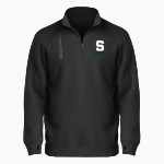 Spackenkill Spartans <span class="pdp-name-mascot">Spackenkill Spartans</span> BSN SPORTS Men's Cotton Rich Fleece 1/4 Zip Front Thumbnail