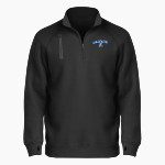 CHRISTIAN LIBERTY ACADEMY CHARGERS <span class="pdp-name-mascot">CHRISTIAN LIBERTY ACADEMY CHARGERS</span> BSN SPORTS Men's Cotton Rich Fleece 1/4 Zip Front Thumbnail