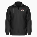CROOMS ACADEMY PANTHERS <span class="pdp-name-mascot">CROOMS ACADEMY PANTHERS</span> BSN SPORTS Men's Cotton Rich Fleece 1/4 Zip Front Thumbnail