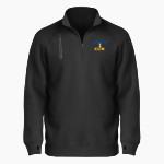 Heidelberg High School Oilers <span class="pdp-name-mascot">Heidelberg Oilers</span> BSN SPORTS Men's Cotton Rich Fleece 1/4 Zip Front Thumbnail