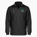 WEST MONONA HIGH SCHOOL SPARTANS BSN SPORTS Men's Cotton Rich Fleece 1/4 Zip Front Thumbnail