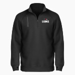 Bryn Athyn College The Official Store of the Lions BSN SPORTS Men's Cotton Rich Fleece 1/4 Zip Front Thumbnail
