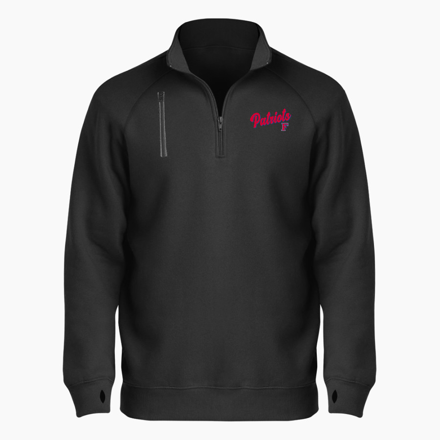 FREEDOM HIGH SCHOOL PATRIOTS <span class="pdp-name-mascot">FREEDOM PATRIOTS</span> BSN SPORTS Men's Cotton Rich Fleece 1/4 Zip