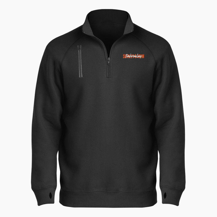 Shirley C Heim Timberwolves <span class="pdp-name-mascot">Shirley C Heim Timberwolves</span> BSN SPORTS Men's Cotton Rich Fleece 1/4 Zip