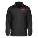 Simpson University Red Hawks <span class="pdp-name-mascot">Simpson Red Hawks</span> BSN SPORTS Men's Cotton Rich Fleece 1/4 Zip Front Thumbnail