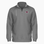 HILLSIDE HIGH SCHOOL COMETS <span class="pdp-name-mascot">HILLSIDE COMETS</span> BSN SPORTS Men's Cotton Rich Fleece 1/4 Zip Front Thumbnail