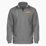 Pioneer Panthers <span class="pdp-name-mascot">Pioneer Panthers</span> BSN SPORTS Men's Cotton Rich Fleece 1/4 Zip Front Thumbnail