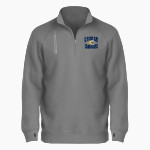 Corban Warriors <span class="pdp-name-mascot">Corban Warriors</span> BSN SPORTS Men's Cotton Rich Fleece 1/4 Zip Front Thumbnail