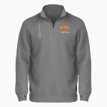 Prairie Falcons <span class="pdp-name-mascot">Prairie Falcons</span> BSN SPORTS Men's Cotton Rich Fleece 1/4 Zip Front Thumbnail