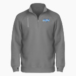 Asheville Catholic School Asheville Catholic <span class="pdp-name-mascot">Asheville Catholic School</span> BSN SPORTS Men's Cotton Rich Fleece 1/4 Zip Front Thumbnail