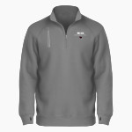 Farmington High School River Hawks BSN SPORTS Men's Cotton Rich Fleece 1/4 Zip Front Thumbnail