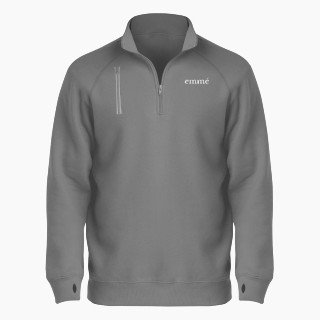 BSN SPORTS Men's Cotton Rich Fleece 1/4 Zip