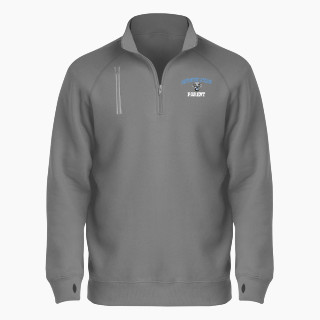 BSN SPORTS Men's Cotton Rich Fleece 1/4 Zip