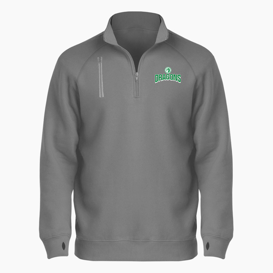 St. Mary's Dragons BSN SPORTS Men's Cotton Rich Fleece 1/4 Zip