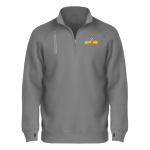 Miles Golden Bears <span class="pdp-name-mascot">Miles Golden Bear</span> BSN SPORTS Men's Cotton Rich Fleece 1/4 Zip Front Thumbnail