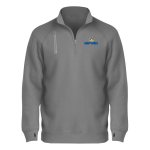 Lincoln Leopards <span class="pdp-name-mascot">Lincoln Elementary School Leopards</span> BSN SPORTS Men's Cotton Rich Fleece 1/4 Zip Front Thumbnail