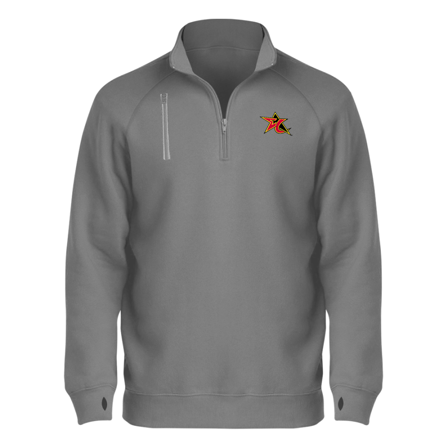Elite Cheer Online Store <span class="pdp-name-mascot">Elite Cheer</span> BSN SPORTS Men's Cotton Rich Fleece 1/4 Zip