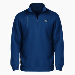 Oral Roberts Golden Eagles <span class="pdp-name-mascot">Oral Roberts Golden Eagles</span> BSN SPORTS Men's Cotton Rich Fleece 1/4 Zip Front Thumbnail