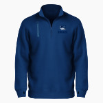 DUBOIS CHRISTIAN SCHOOLS EAGLES <span class="pdp-name-mascot">DUBOIS EAGLES</span> BSN SPORTS Men's Cotton Rich Fleece 1/4 Zip Front Thumbnail