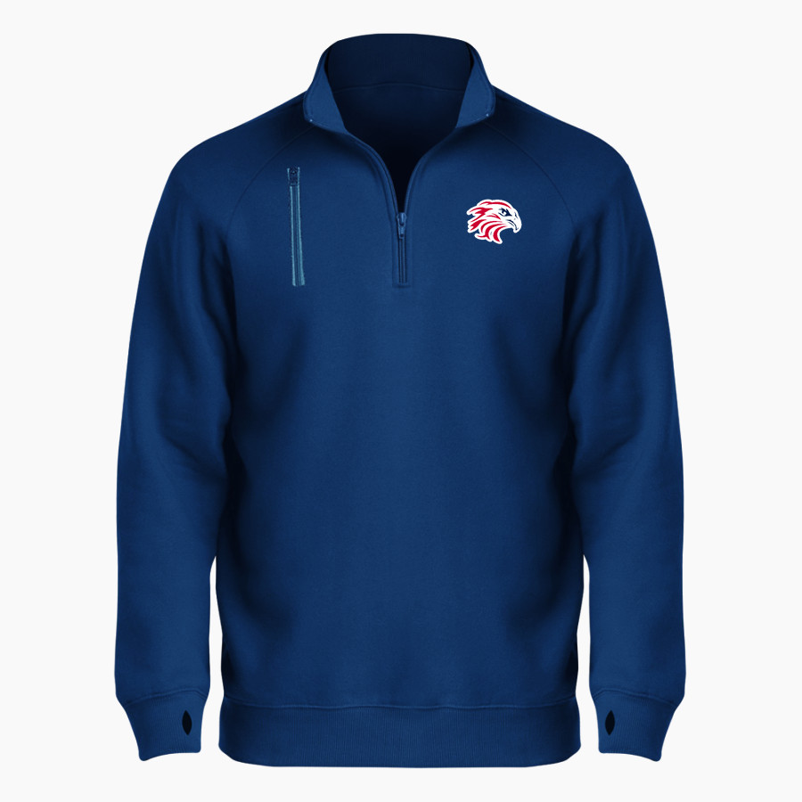 Firebirds Fastpitch The Official Online Store <span class="pdp-name-mascot">Firebirds Fastpitch Softball</span> BSN SPORTS Men's Cotton Rich Fleece 1/4 Zip