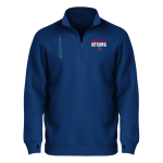 PLAINFIELD HIGH SCHOOL CARDINALS <span class="pdp-name-mascot">PLAINFIELD CARDINALS</span> BSN SPORTS Men's Cotton Rich Fleece 1/4 Zip Front Thumbnail