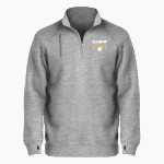 Holy Trinity Hawks <span class="pdp-name-mascot">Holy Trinity Hawks</span> BSN SPORTS Men's Cotton Rich Fleece 1/4 Zip Front Thumbnail