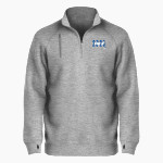 TINTIC HIGH SCHOOL MINERS <span class="pdp-name-mascot">TINTIC MINERS</span> BSN SPORTS Men's Cotton Rich Fleece 1/4 Zip Front Thumbnail