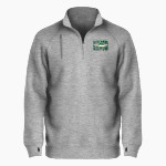 Fortune Academy Mighty Oaks online store BSN SPORTS Men's Cotton Rich Fleece 1/4 Zip Front Thumbnail