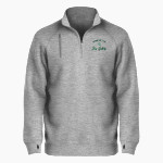 Pine Cobble Pine Cobble BSN SPORTS Men's Cotton Rich Fleece 1/4 Zip Front Thumbnail