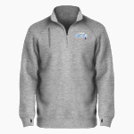 ZANESVILLE HIGH SCHOOL BLUE DEVILS BSN SPORTS Men's Cotton Rich Fleece 1/4 Zip Front Thumbnail