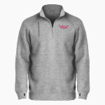 JUNEAU-DOUGLAS HIGH SCHOOL CRIMSON BEARS <span class="pdp-name-mascot">JUNEAU - DOUGLAS CRIMSON BEARS</span> BSN SPORTS Men's Cotton Rich Fleece 1/4 Zip Front Thumbnail