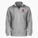 CARDINAL HIGH SCHOOL HUSKIES <span class="pdp-name-mascot">CARDINAL HUSKIES</span> BSN SPORTS Men's Cotton Rich Fleece 1/4 Zip Front Thumbnail