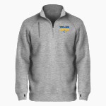 GARNER HIGH SCHOOL TROJANS BSN SPORTS Men's Cotton Rich Fleece 1/4 Zip Front Thumbnail