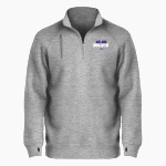 DULUTH HIGH SCHOOL WILDCATS <span class="pdp-name-mascot">DULUTH WILDCATS</span> BSN SPORTS Men's Cotton Rich Fleece 1/4 Zip Front Thumbnail