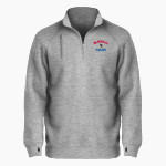 SMITHVILLE HIGH SCHOOL BRAVES <span class="pdp-name-mascot">SMITHVILLE BRAVES</span> BSN SPORTS Men's Cotton Rich Fleece 1/4 Zip Front Thumbnail