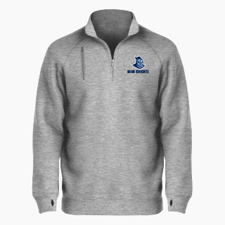 BSN SPORTS Men's Cotton Rich Fleece 1/4 Zip