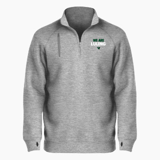 BSN SPORTS Men's Cotton Rich Fleece 1/4 Zip