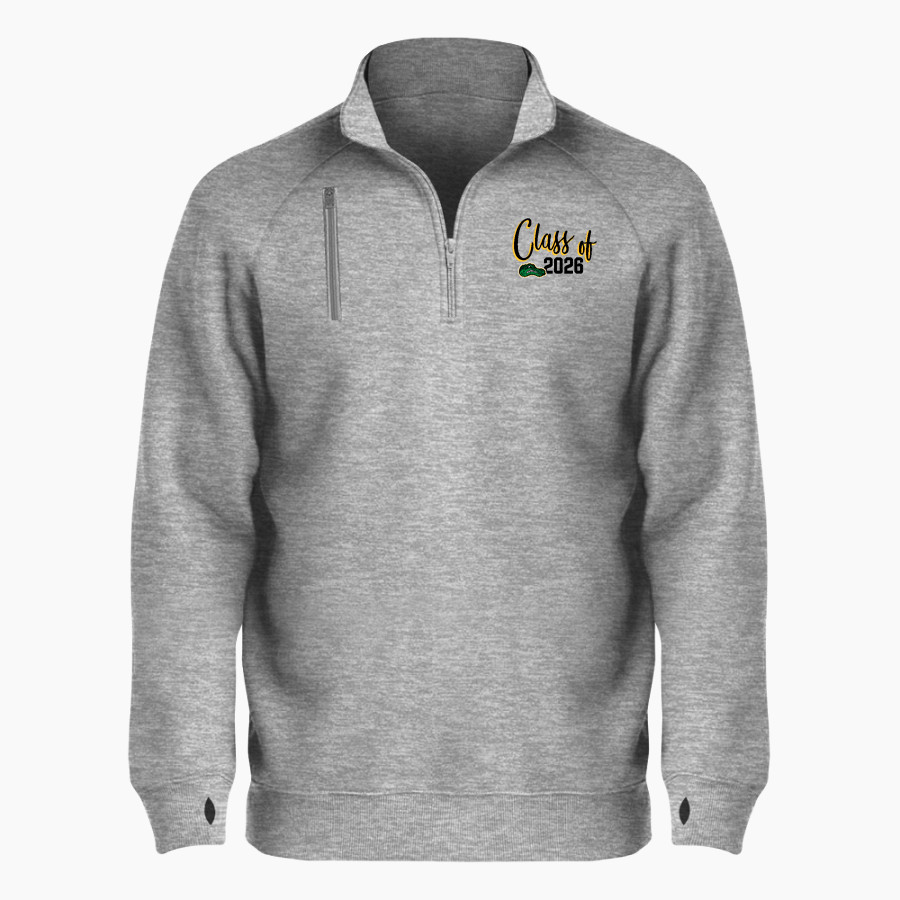 ST AMANT HIGH SCHOOL GATORS <span class="pdp-name-mascot">ST AMANT GATORS</span> BSN SPORTS Men's Cotton Rich Fleece 1/4 Zip