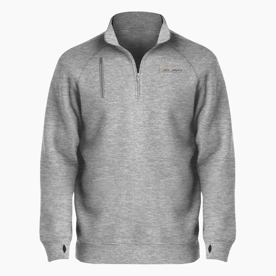The Dance Company The Dance Company <span class="pdp-name-mascot">The Dance Company</span> BSN SPORTS Men's Cotton Rich Fleece 1/4 Zip
