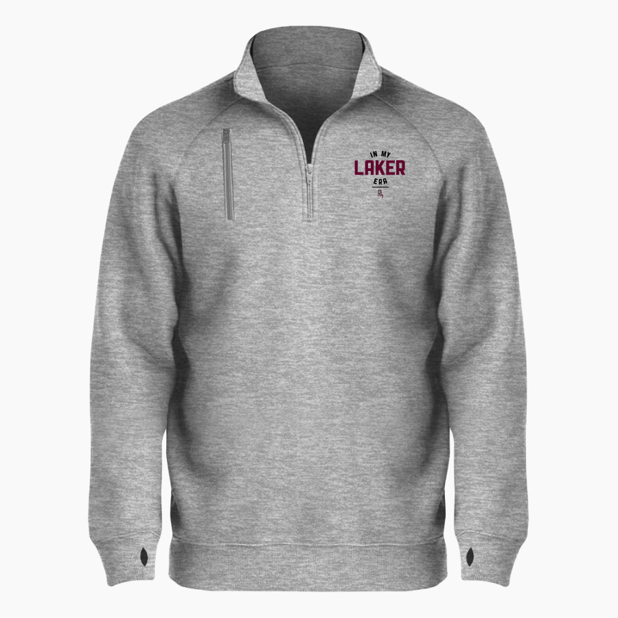 Pyramid Lake Junior Senior Lakers <span class="pdp-name-mascot">Pyramid Lake Junior Senior Lakers</span> BSN SPORTS Men's Cotton Rich Fleece 1/4 Zip