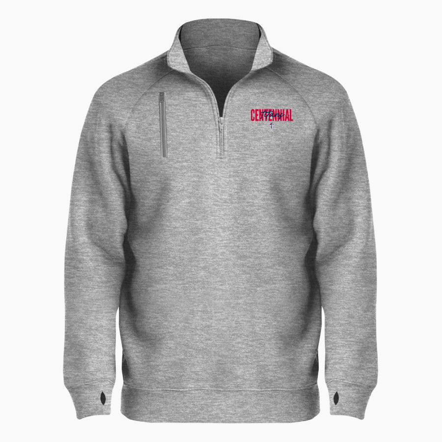 CENTENNIAL HIGH SCHOOL TITANS <span class="pdp-name-mascot">CENTENNIAL TITANS</span> BSN SPORTS Men's Cotton Rich Fleece 1/4 Zip