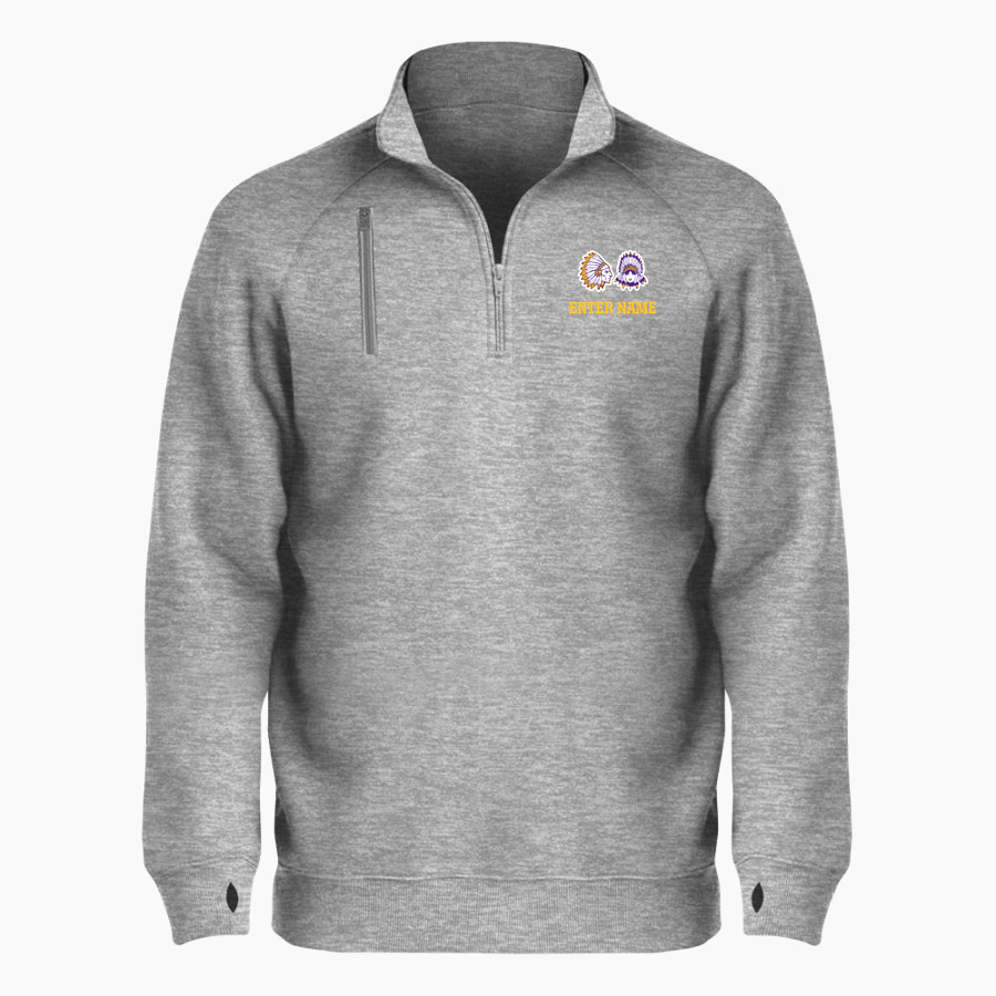 Scottsburg SMS BSN SPORTS Men's Cotton Rich Fleece 1/4 Zip