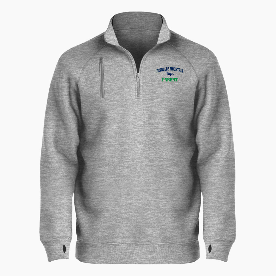 Reynolds Mountain Eagles BSN SPORTS Men's Cotton Rich Fleece 1/4 Zip