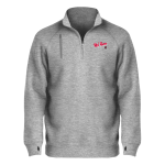 Jamesville DeWitt Red Rams <span class="pdp-name-mascot">Jamesville DeWitt Red Rams or JD Red Rams</span> BSN SPORTS Men's Cotton Rich Fleece 1/4 Zip Front Thumbnail