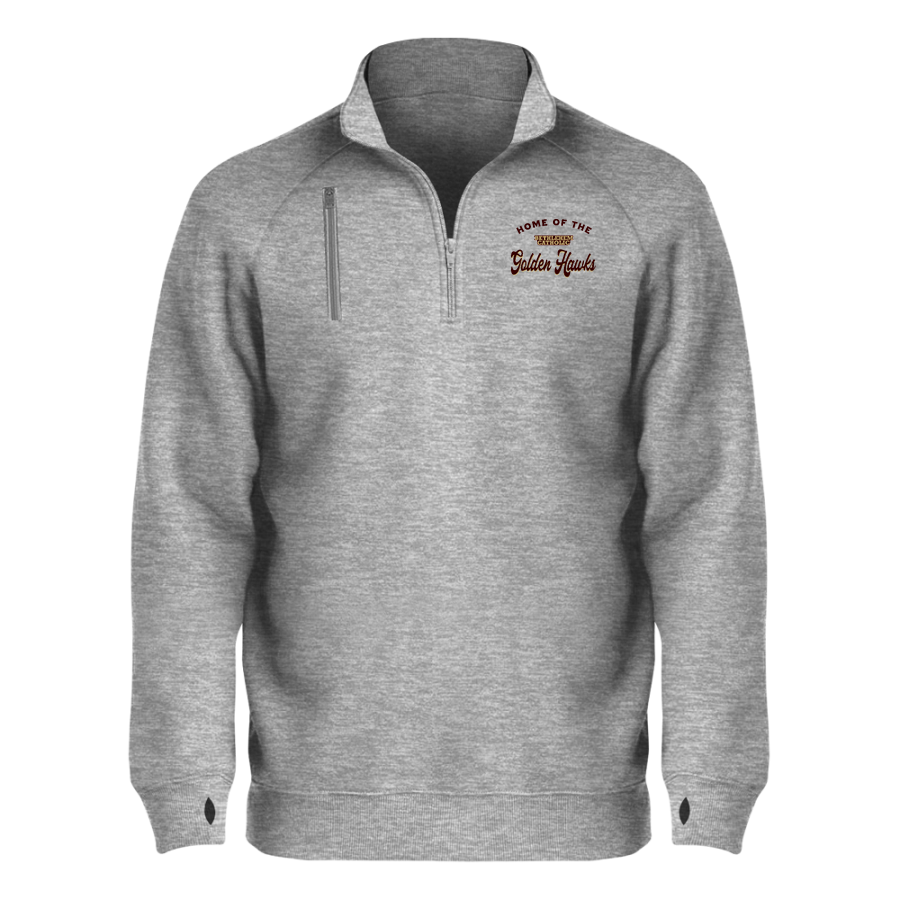 BETHLEHEM CATHOLIC GOLDEN HAWKS <span class="pdp-name-mascot">BECAHI GOLDEN HAWKS</span> BSN SPORTS Men's Cotton Rich Fleece 1/4 Zip