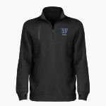 Warren Warriors <span class="pdp-name-mascot">Warren Warriors</span> BSN SPORTS Women's Cotton Rich Fleece 1/4 Zip Front Thumbnail